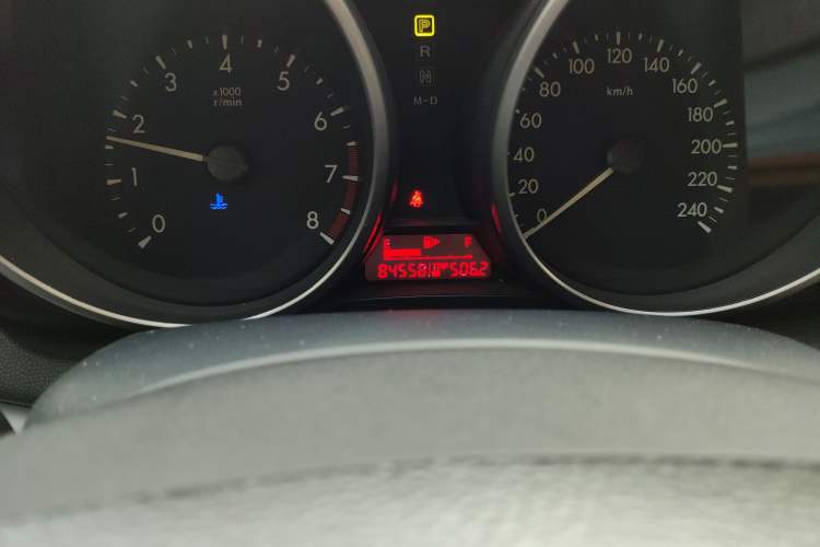 Used Mazda 3 2011 Sedan 1.6L Automatic Elite Model Odometer Close Up