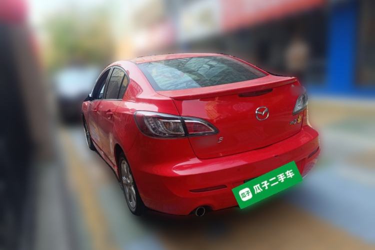 Used Mazda 3 2011 Sedan 2.0L Automatic Luxury Model Rear Left 45 Deg