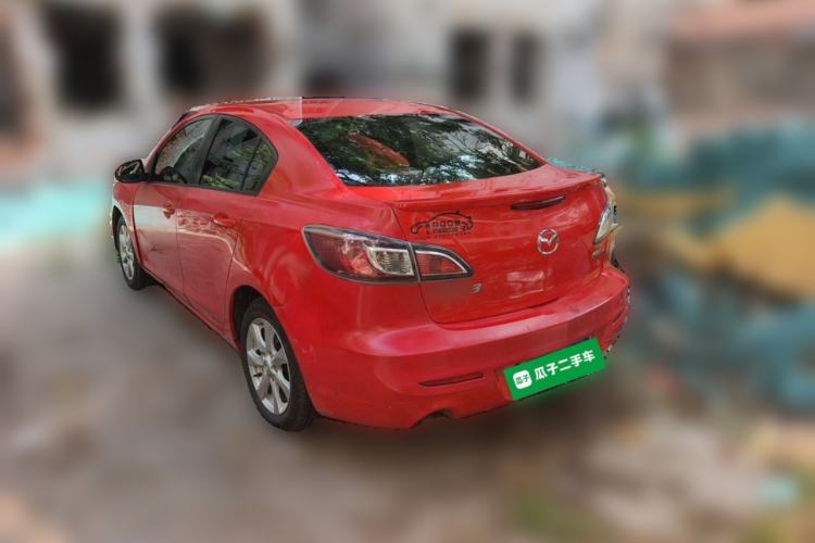 Used Mazda 3 2011 Sedan 2.0L Automatic Luxury Model Rear Left 45 Deg