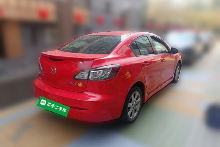 Used Mazda 3 2011 Sedan 2.0L Automatic Luxury Model Rear Right 45 Deg