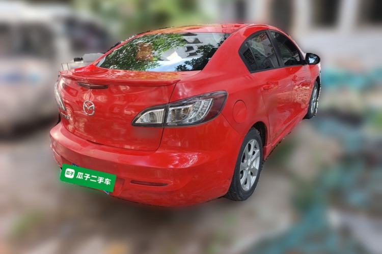 Used Mazda 3 2011 Sedan 2.0L Automatic Luxury Model Rear Right 45 Deg