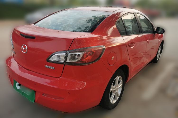 Used Mazda 3 2011 Sedan 1.6L Manual Comfort Model Rear Right 45 Deg