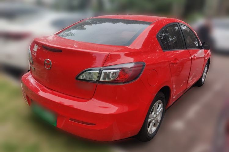 Used Mazda 3 2011 Sedan 1.6L Manual Comfort Model Rear Right 45 Deg
