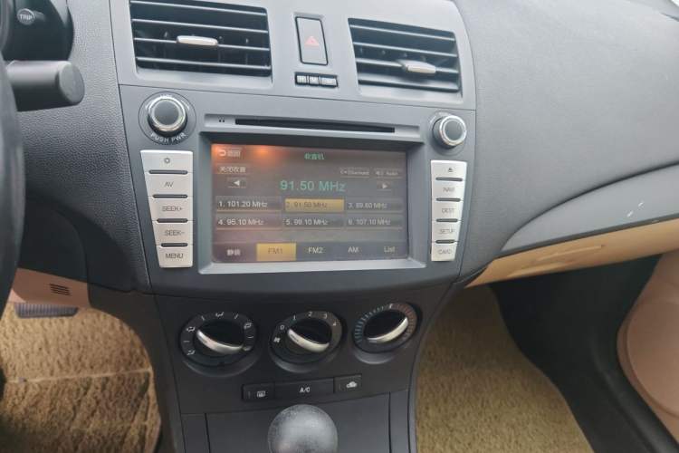 Used Mazda 3 2011 Sedan 1.6L Automatic Comfort Model Audio And AC Panel