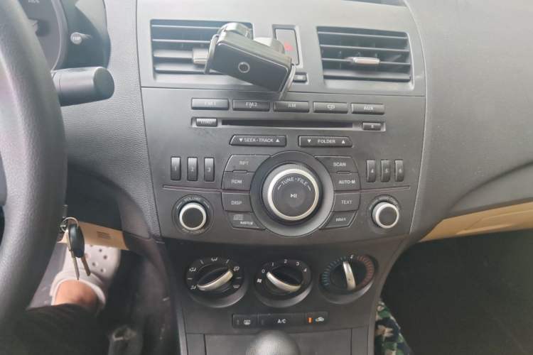 Used Mazda 3 2011 Sedan 1.6L Automatic Comfort Model Audio And AC Panel