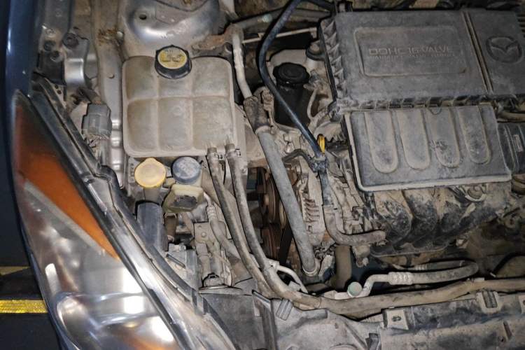 Used Mazda 3 2011 Sedan 1.6L Automatic Comfort Model Engine Bay Right