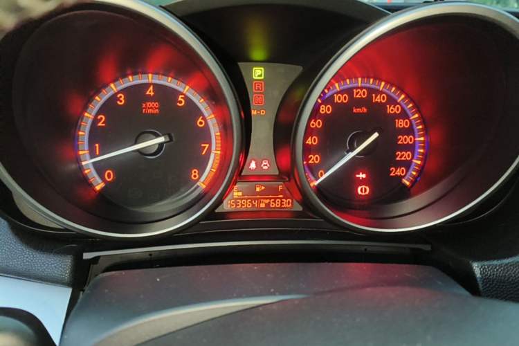Used Mazda 3 2011 Sedan 2.0L Automatic Luxury Model Instrument Cluster