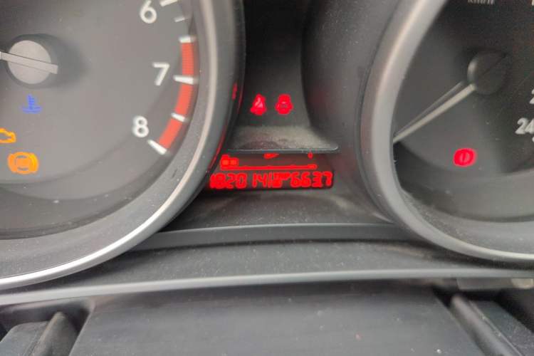 Used Mazda 3 2011 Sedan 1.6L Automatic Elite Model Odometer Close Up