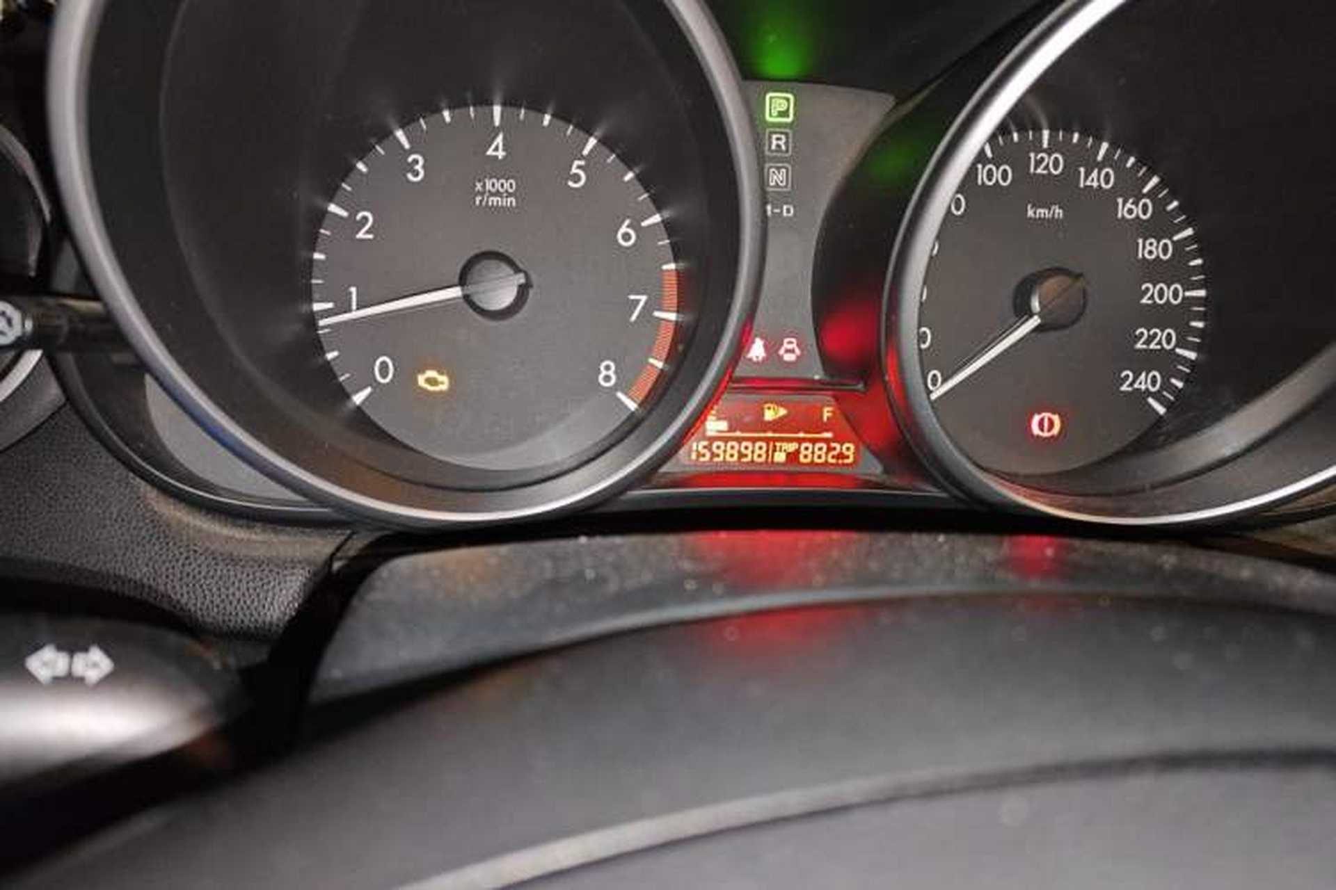 Used Mazda 3 2011 Sedan 1.6L Automatic Comfort Model Odometer Close Up