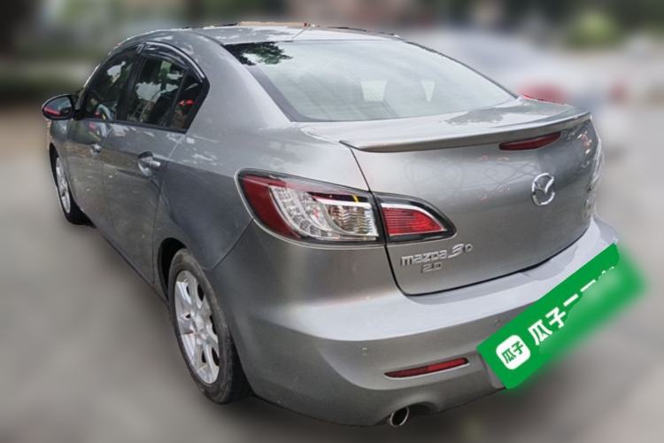 Used Mazda 3 2011 Sedan 2.0L Automatic Luxury Model Rear Left 45 Deg