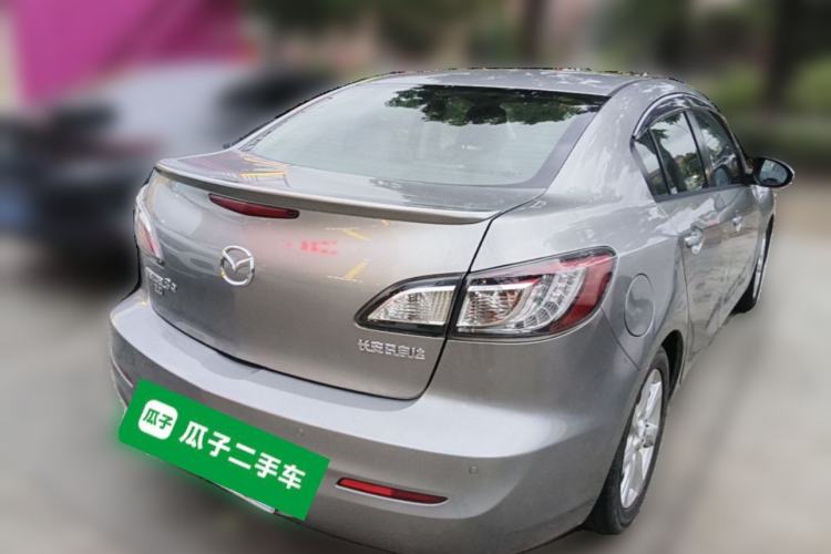Used Mazda 3 2011 Sedan 2.0L Automatic Luxury Model Rear Right 45 Deg
