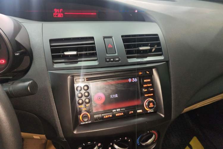 Used Mazda 3 2011 Sedan 1.6L Automatic Comfort Model Audio And AC Panel