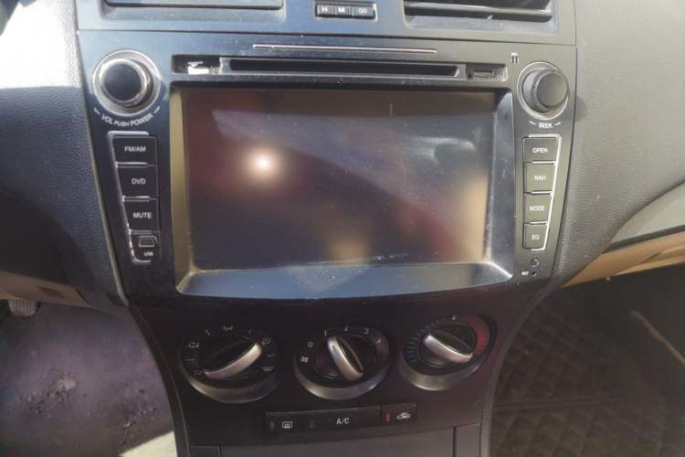 Used Mazda 3 2011 Sedan 1.6L Manual Comfort Model Audio And AC Panel