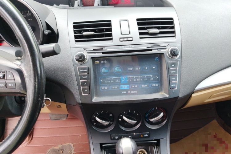 Used Mazda 3 2011 Sedan 1.6L Automatic Elite Model Audio And AC Panel