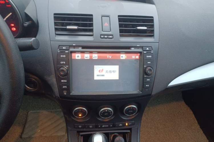 Used Mazda 3 2011 Sedan 2.0L Automatic Luxury Model Audio And AC Panel