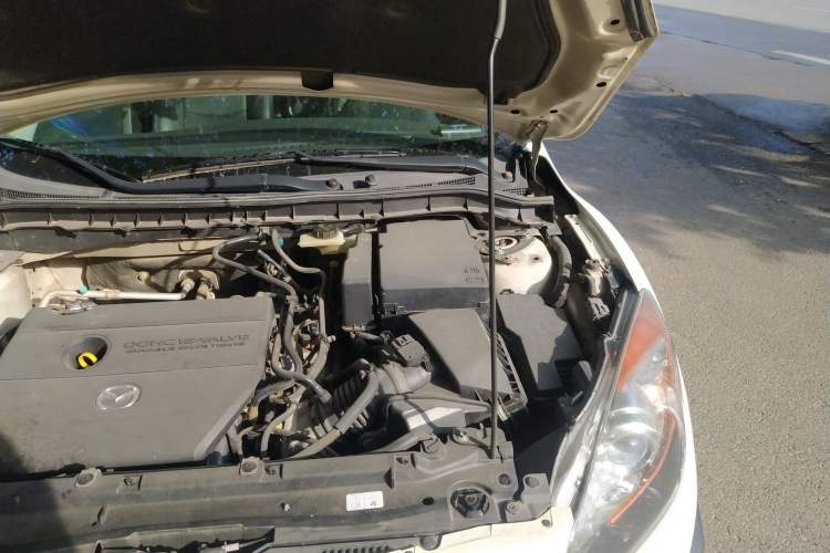 Used Mazda 3 2011 Sedan 2.0L Automatic Luxury Model Engine Bay Left