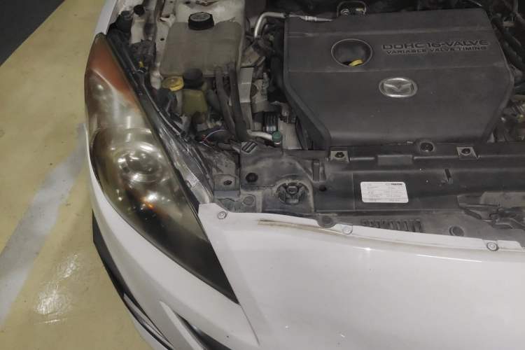Used Mazda 3 2011 Sedan 2.0L Automatic Luxury Model Engine Bay Right
