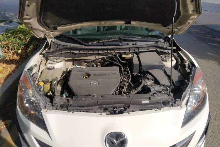 Used Mazda 3 2011 Sedan 2.0L Automatic Luxury Model Engine Bay