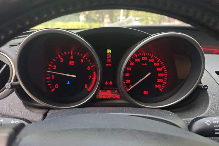 Used Mazda 3 2011 Sedan 2.0L Automatic Luxury Model Instrument Cluster