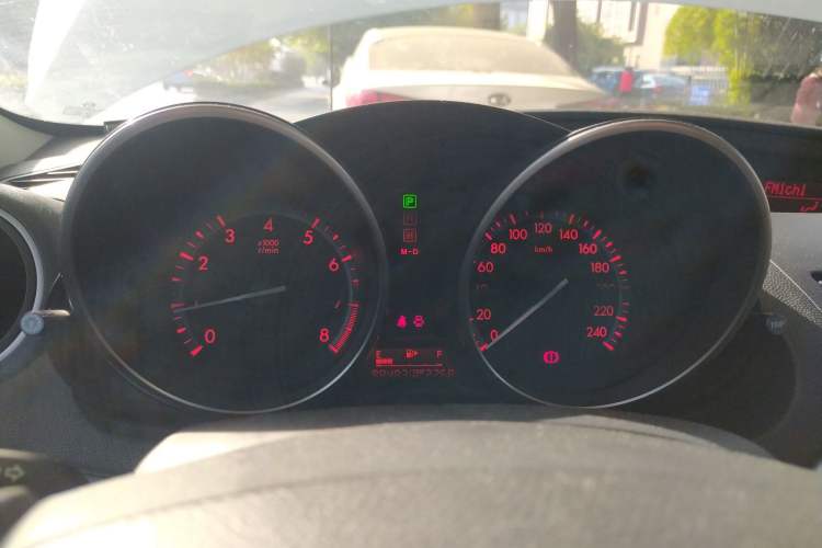Used Mazda 3 2011 Sedan 2.0L Automatic Luxury Model Instrument Cluster