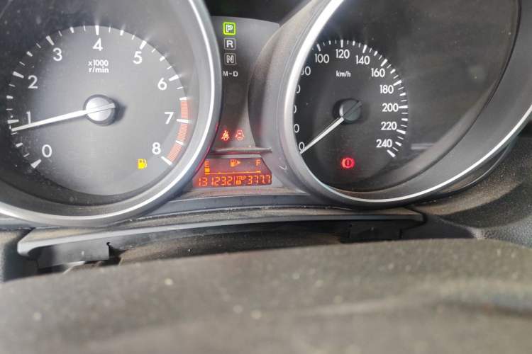 Used Mazda 3 2011 Sedan 1.6L Automatic Elite Model Odometer Close Up