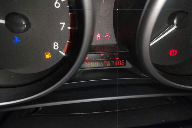 Used Mazda 3 2011 Sedan 1.6L Automatic Comfort Model Odometer Close Up
