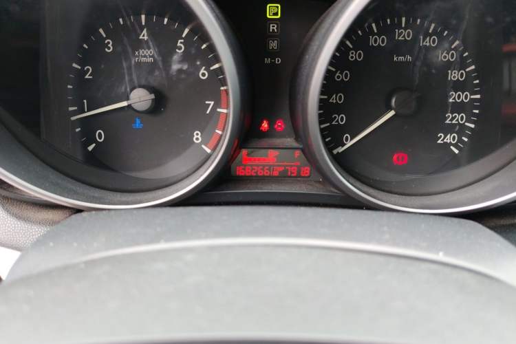 Used Mazda 3 2011 Sedan 1.6L Automatic Elite Model Odometer Close Up