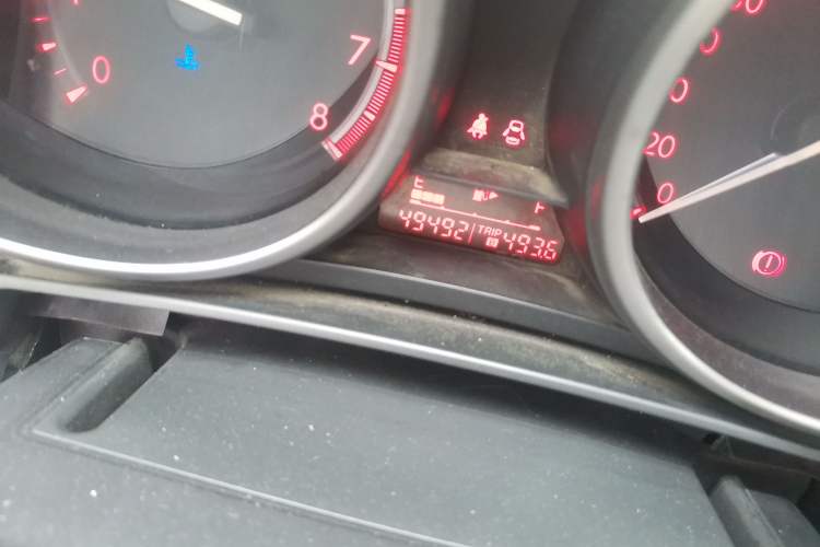 Used Mazda 3 2011 Sedan 2.0L Manual Sport Model Odometer Close Up