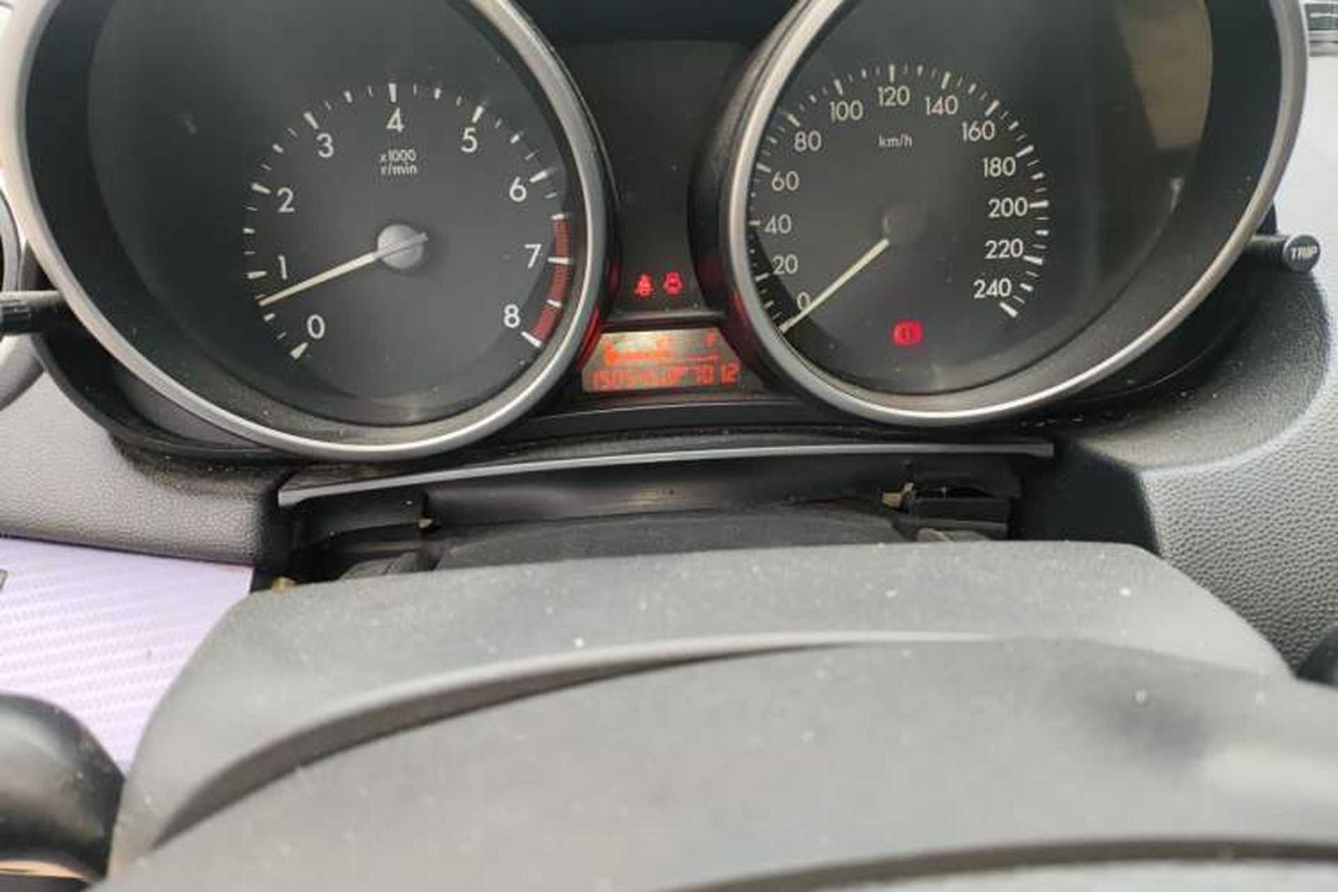 Used Mazda 3 2011 Sedan 1.6L Manual Comfort Model Odometer Close Up