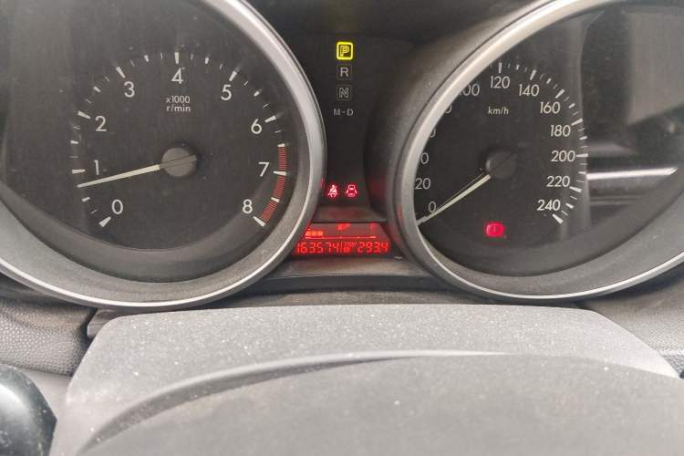 Used Mazda 3 2011 Sedan 1.6L Automatic Comfort Model Odometer Close Up