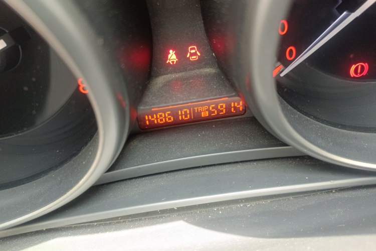 Used Mazda 3 2011 Sedan 2.0L Automatic Luxury Model Odometer Close Up