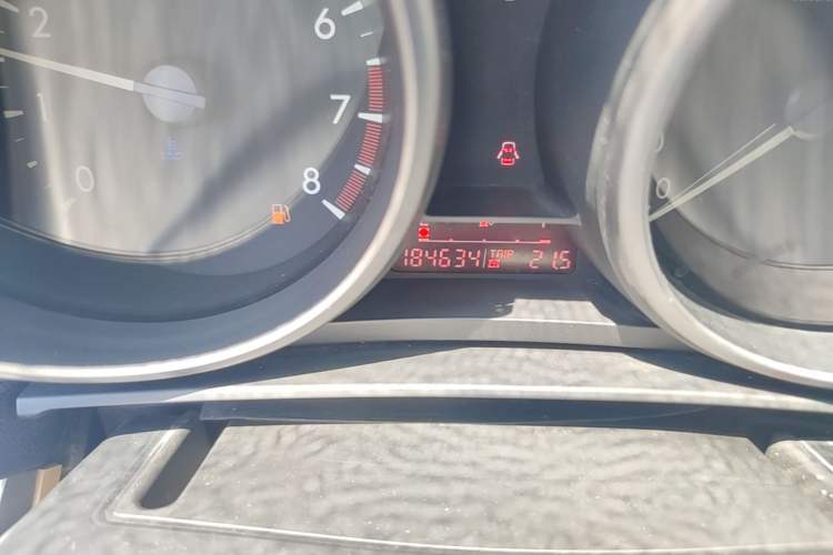 Used Mazda 3 2011 Sedan 1.6L Automatic Elite Model Odometer Close Up
