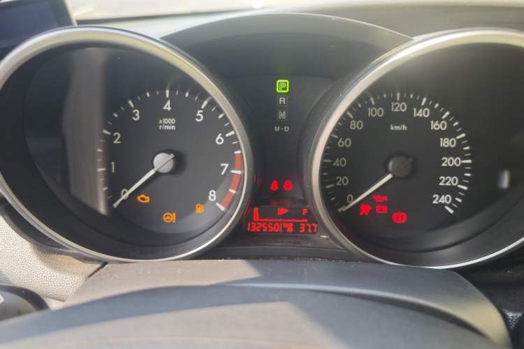Used Mazda 3 2011 Sedan 1.6L Automatic Comfort Model Odometer Close Up