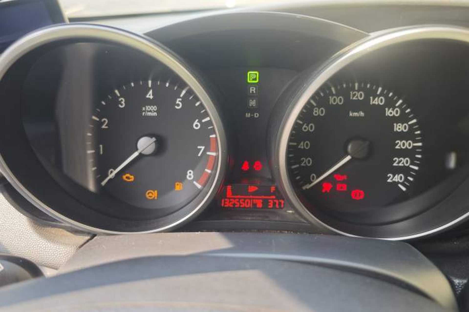 Used Mazda 3 2011 Sedan 1.6L Automatic Comfort Model Odometer Close Up