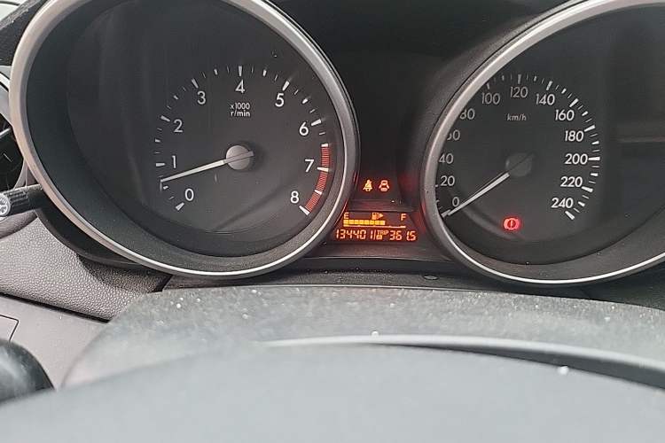 Used Mazda 3 2011 Sedan 1.6L Manual Comfort Model Odometer Close Up