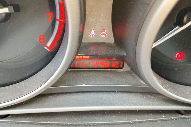 Used Mazda 3 2011 Sedan 2.0L Manual Sport Model Odometer Close Up