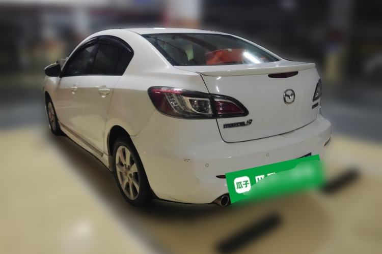 Used Mazda 3 2011 Sedan 2.0L Automatic Luxury Model Rear Left 45 Deg