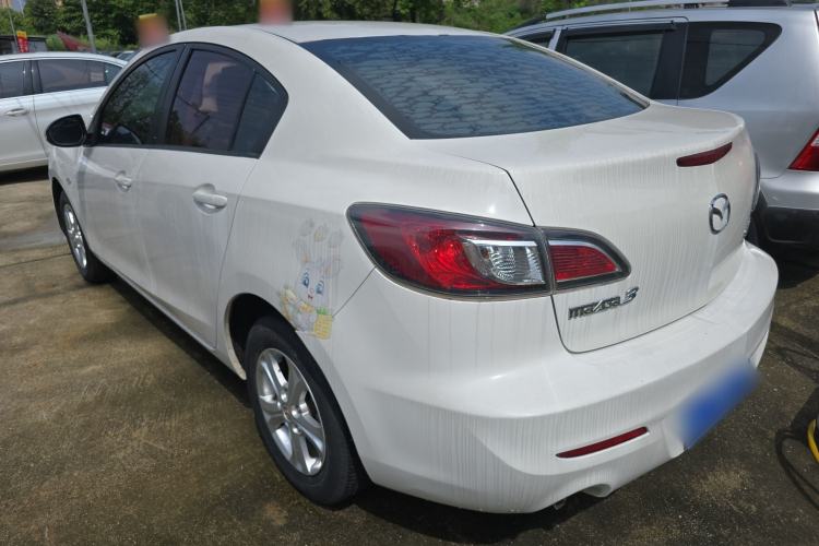 Used Mazda 3 2011 Sedan 1.6L Automatic Comfort Model Rear Left 45 Deg