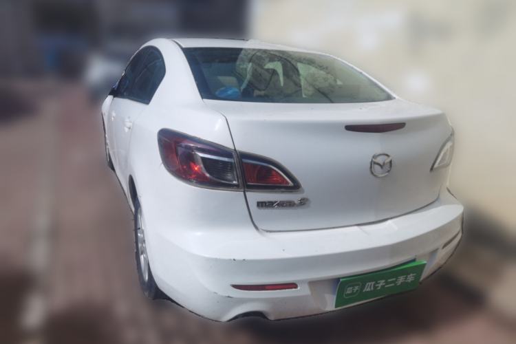 Used Mazda 3 2011 Sedan 1.6L Manual Comfort Model Rear Left 45 Deg