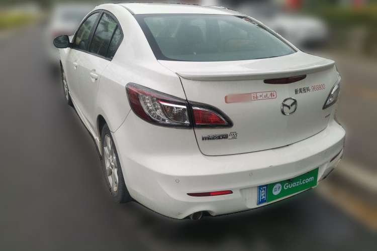 Used Mazda 3 2011 Sedan 2.0L Manual Sport Model Rear Left 45 Deg