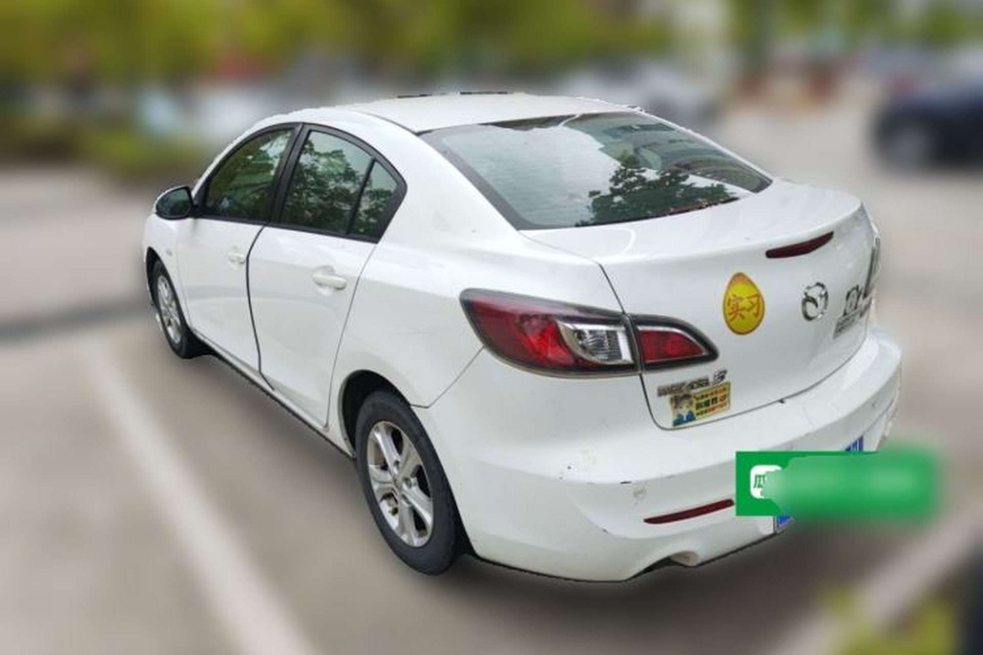 Used Mazda 3 2011 Sedan 1.6L Manual Comfort Model Rear Left 45 Deg