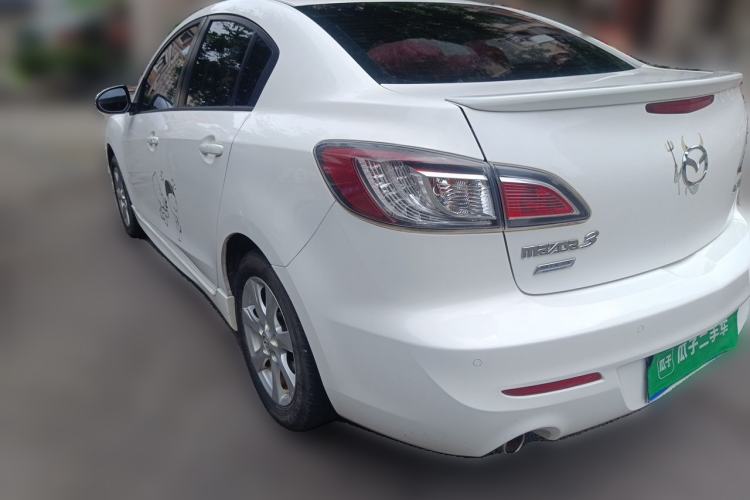 Used Mazda 3 2011 Sedan 2.0L Automatic Luxury Model Rear Left 45 Deg