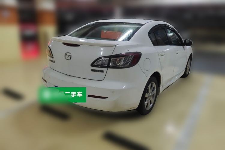Used Mazda 3 2011 Sedan 2.0L Automatic Luxury Model Rear Right 45 Deg