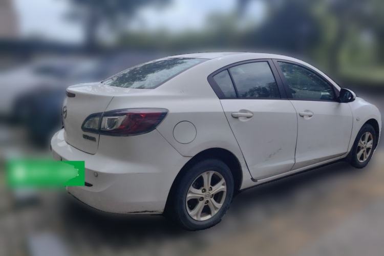 Used Mazda 3 2011 Sedan 1.6L Manual Comfort Model Rear Right 45 Deg