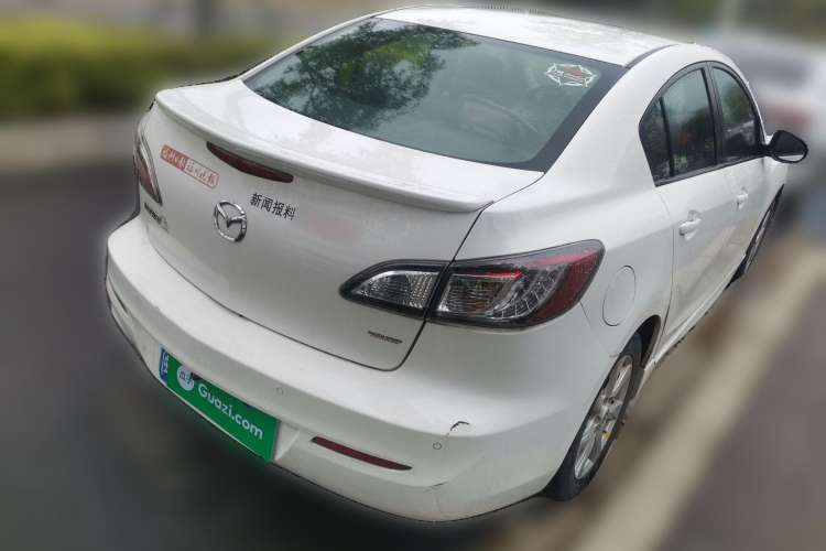 Used Mazda 3 2011 Sedan 2.0L Manual Sport Model Rear Right 45 Deg