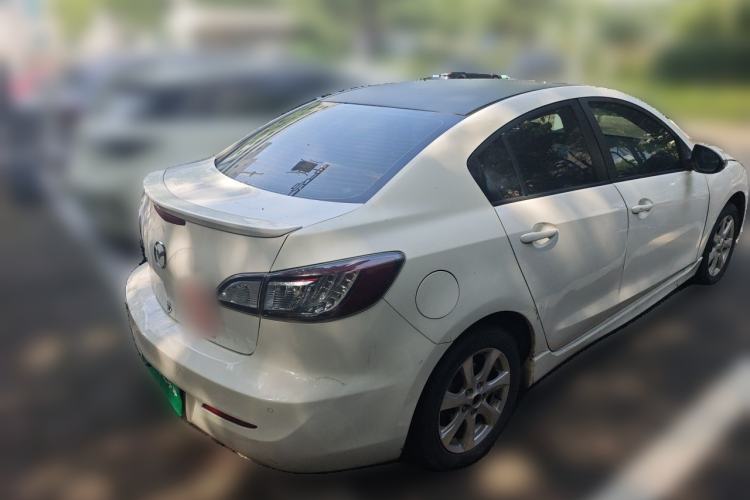 Used Mazda 3 2011 Sedan 2.0L Automatic Luxury Model Rear Right 45 Deg