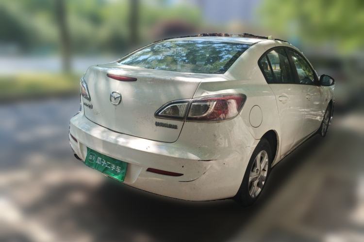 Used Mazda 3 2011 Sedan 1.6L Manual Comfort Model Rear Right 45 Deg