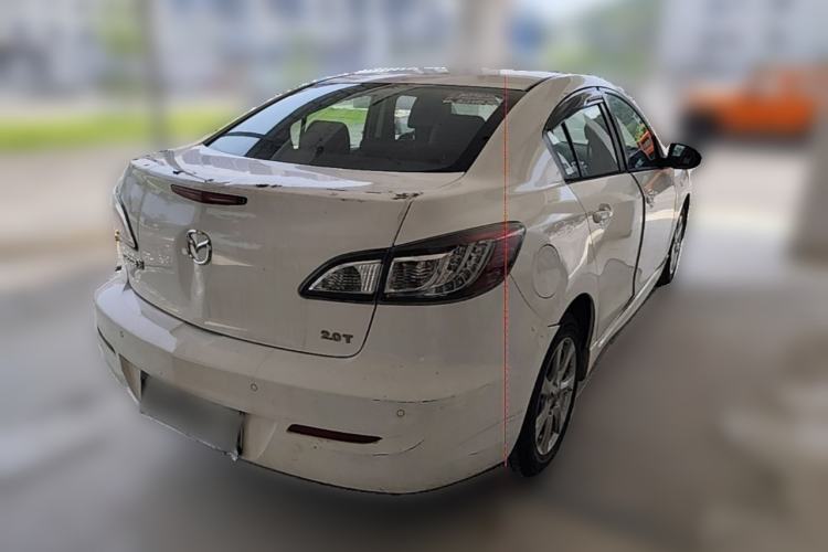 Used Mazda 3 2011 Sedan 2.0L Automatic Luxury Model Rear Right 45 Deg
