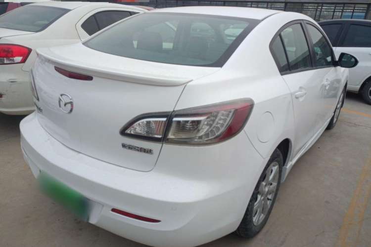 Used Mazda 3 2011 Sedan 2.0L Automatic Luxury Model Rear Right 45 Deg