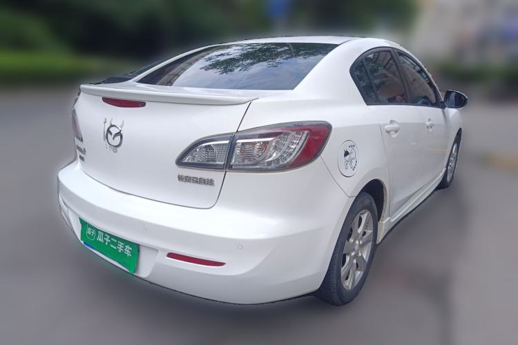 Used Mazda 3 2011 Sedan 2.0L Automatic Luxury Model Rear Right 45 Deg